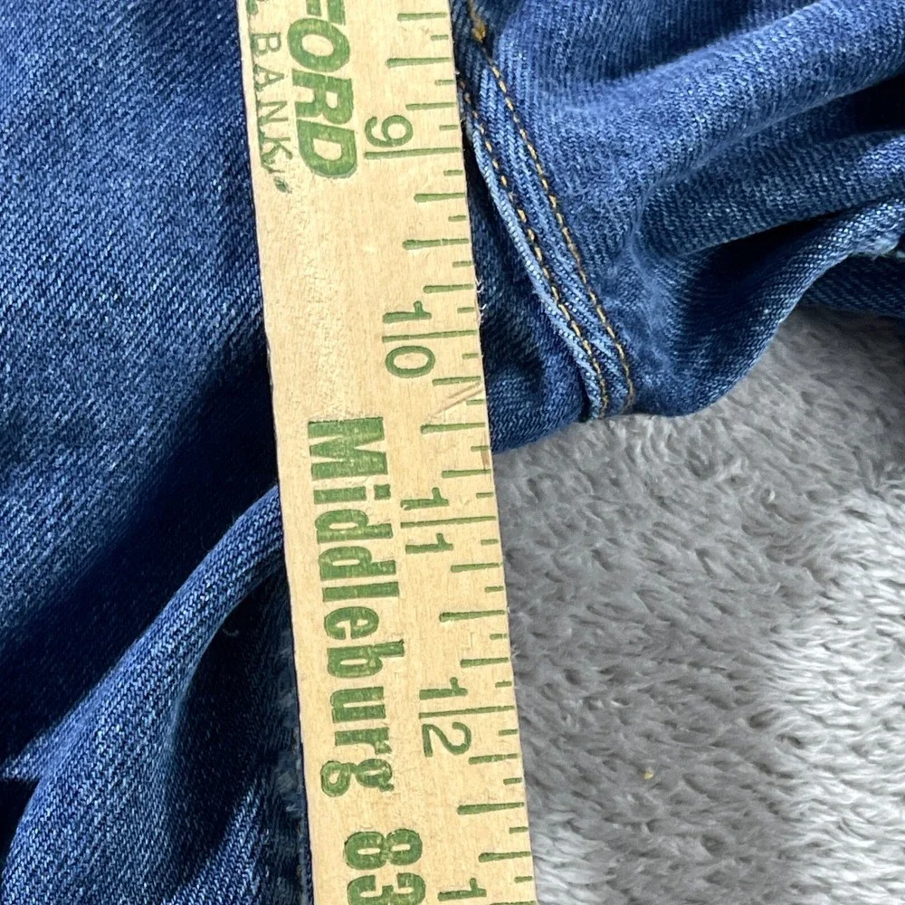 GAP Jeans Ankle Boot Cut‎ Blue Denim Stretch Straight 14 Outdoorsy Preppy Casual
